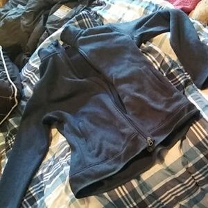 Light weight light blue Eddie Bauer zip up